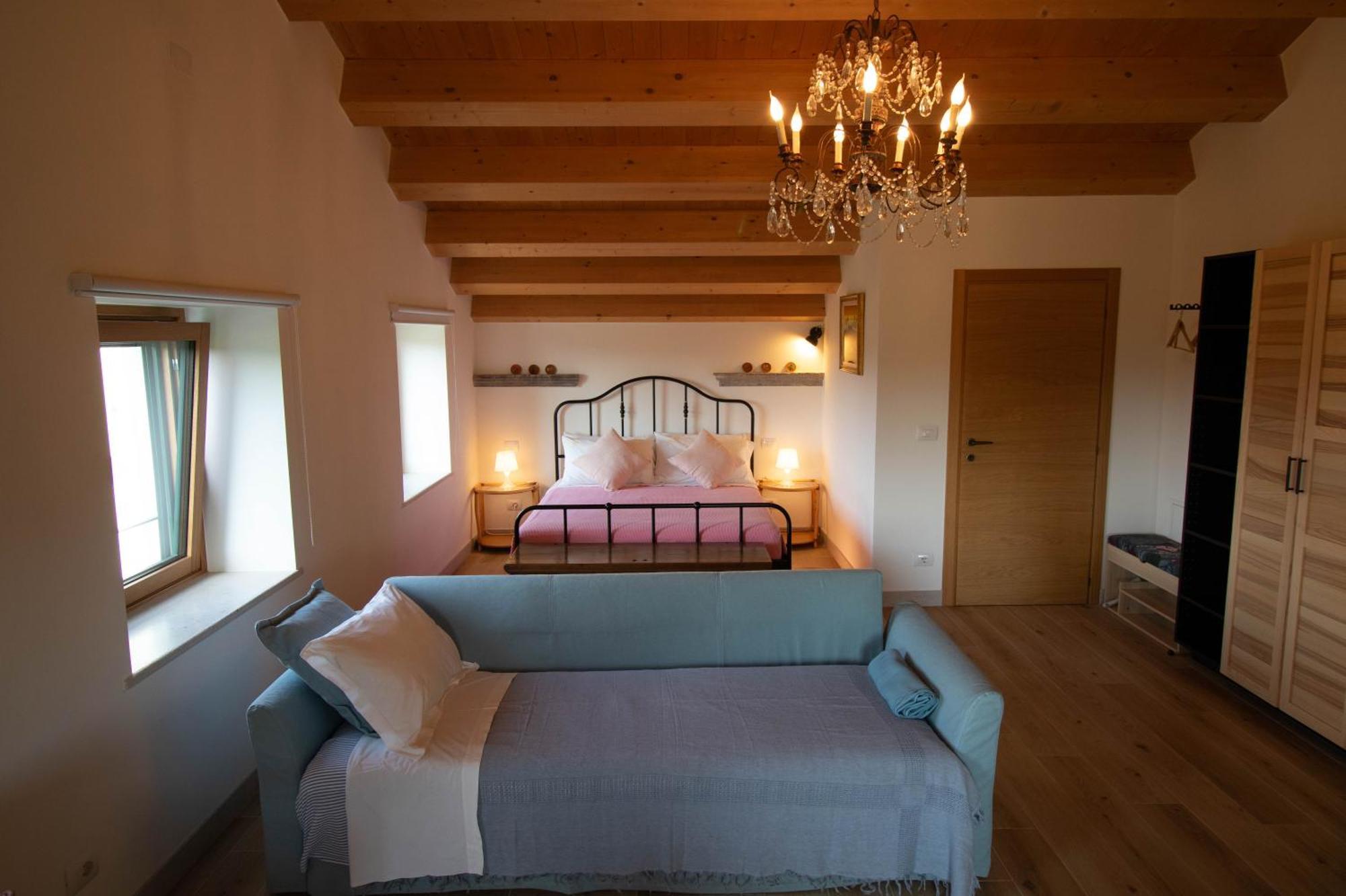 Agriturismo Ai Tre Sentieri Appartement Aurisina Kamer foto